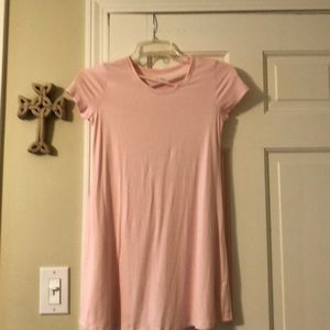 Art class pink kids dress